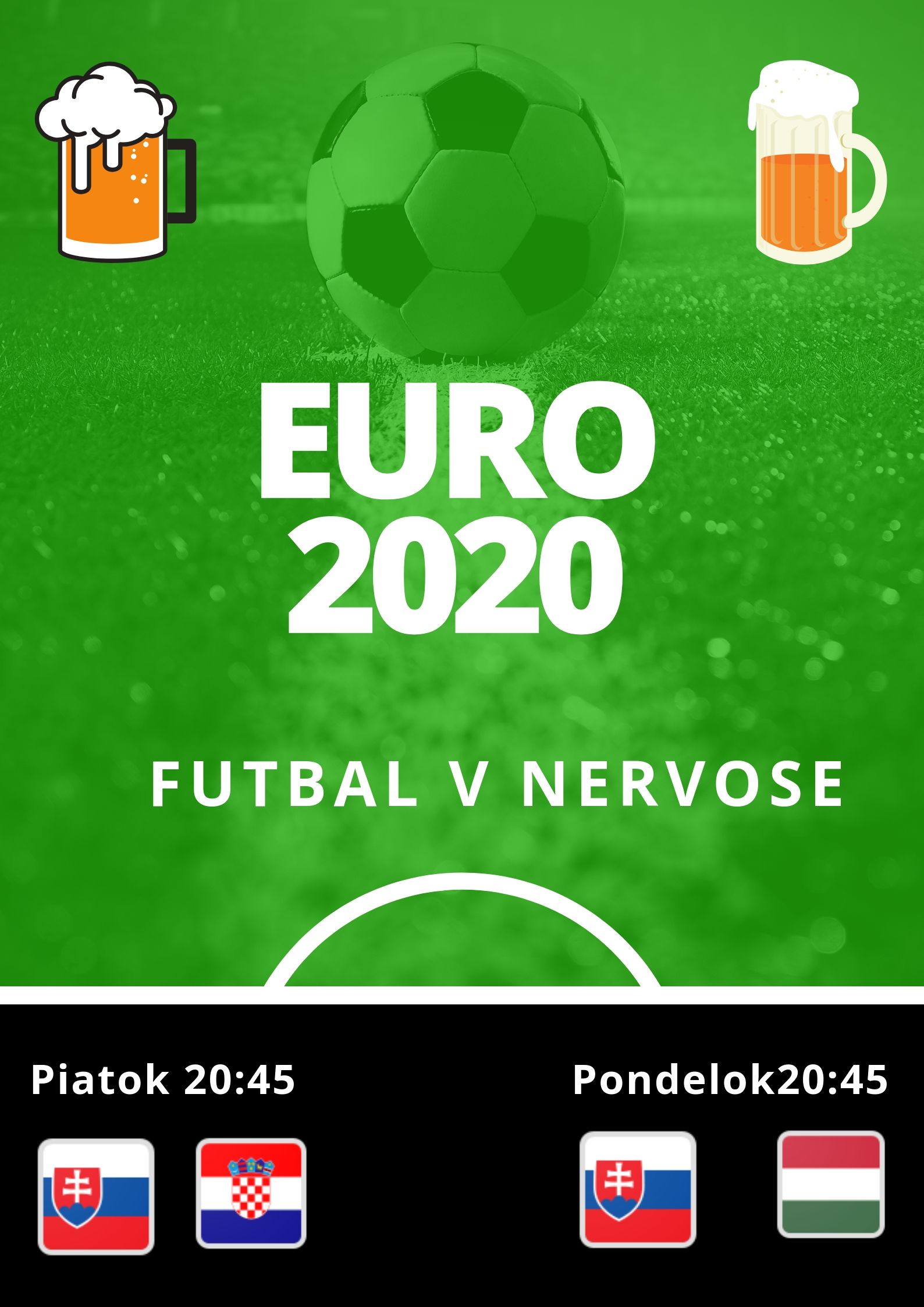 Futbal v Nervose EURO2020
